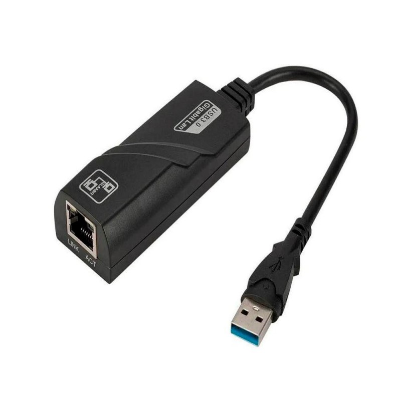 ADAPTADOR DE REDE USB 3.0 GIGABIT RJ45 LAN 10/100/1000