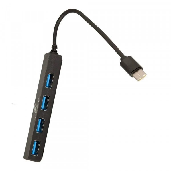 HUB ADAPTADOR USB TIPO C 3.1 4 PORTAS